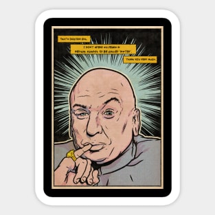 Dr Evil Austin Powers Sticker